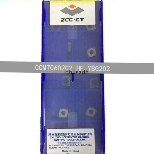 10pcs VBMT110302-EF YBG202 VBMT220EF Original ZCC.CT CNC blade carbide