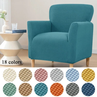 Stretch Chair Sofa Couch Cover Spandex Elastic Seater Slipcover Protector * ↖ - Image 1 of 4
