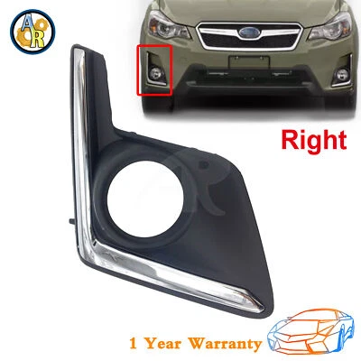 Luz antiniebla moldura luz de conducción pasajero lado derecho para Subaru Crosstrek 2016-2017 Foto 1 de 4