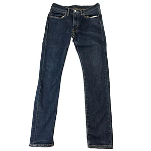 Levi's 519 Jeans Herren 32 32 * Slim Skinny Dark Wash Blau Neppy Red Tab Stretch - Bild 1 von 12