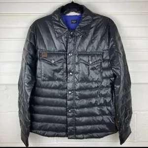 PAUL SMITH JEANS Giubbotto Uomo METALLIZZATO Nero Piumino Uomo Giappone Tg L Plz LEGGI - Foto 1 di 12