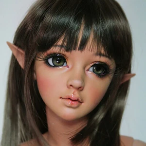 1/3 BJD Doll Girl Female Lina Naked Resin Unpainted Doll + Eyes + Face Makeup - Picture 1 of 8