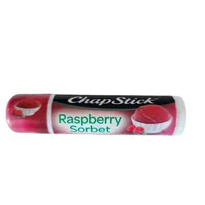 Confezione da 3 balsami labbra Chapstick Lampone Sorbetto 0,15 oz appena sigillati - Foto 1 di 3