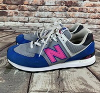 New Balance 574 Blue/White/Pink 