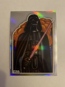 Star Wars Karte Topps Chrome 2023 ROTJ40-10 Darth Vader - Return of the jedi - Bild 1 von 2