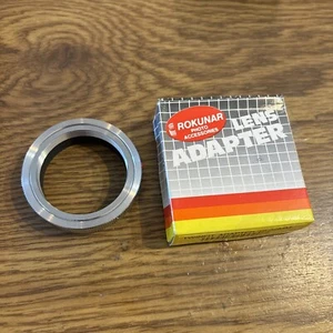 Rokunar Adattatore Twinfit Obiettivo Fotocamera Vintage 49/52 MM Con Scatola - Foto 1 di 2