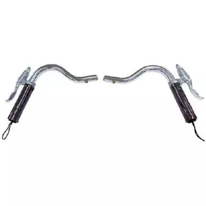 STRiDA Kit Manubrio Stile M Argento Manubrio Pieghevole Senza Impugnatura e Leva - Foto 1 di 3