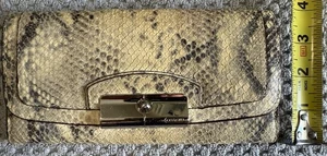 Coach Snakeskin Wallet - Picture 1 of 4