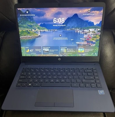 HP 14-CF2111WM 14-inch Celeron N4120 Laptop 1.1GHz, 4GB RAM, 64GB SSD - Image 1 of 2