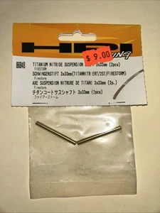 HPI Titanium Nitride Suspension shaft 3x33mm (2pieces) - Picture 1 of 2