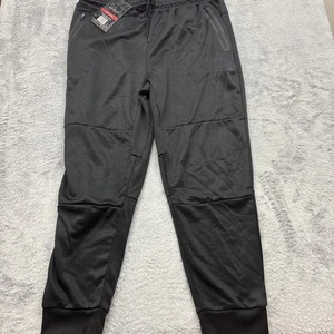 Pantalones de chándal Spyder Tech Performance polar doble unión cremallera bolsillo negros XL - Imagen 1 de 6