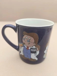 Vintage Tetley Tea Folk & Cadbury's Time Out Advertising Mug 1990s  - Picture 1 of 3