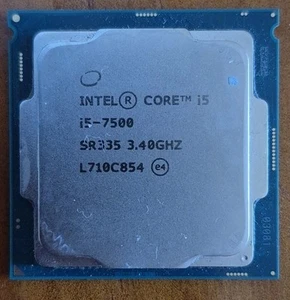 Genuine Intel Core i5-7500 CPU 3.4 Ghz 4-Core Processor LGA 1151 SR335 Free Post - Picture 1 of 8