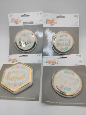 Botones de cerámica para despedida de soltera Foto 1 de 4