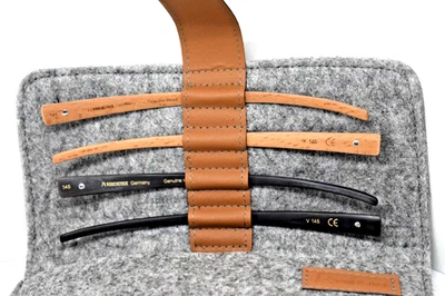 ALEMANIA Anteojos Rodenstock Madera Intercambiable Cuerno de Búfalo 8012 C Foto 1 de 4