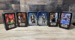 Star Wars Episode 1 & Attack Of The Clones Empty Collectible Card Tins - Picture 1 of 7