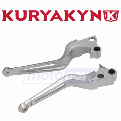 Kuryakyn Dillinger Levers for 2001-2006 Harley Davidson FXSTDI Softail Deuce rg - Image 1 of 4