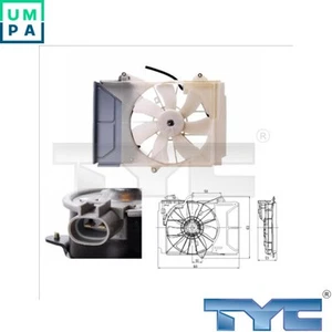 FAN RADIATOR 836-0015 FOR TOYOTA YARIS/VERSO 2NZ-FE 1.3L 1NZ-FE 1.5L 4cyl YARIS - Picture 1 of 6