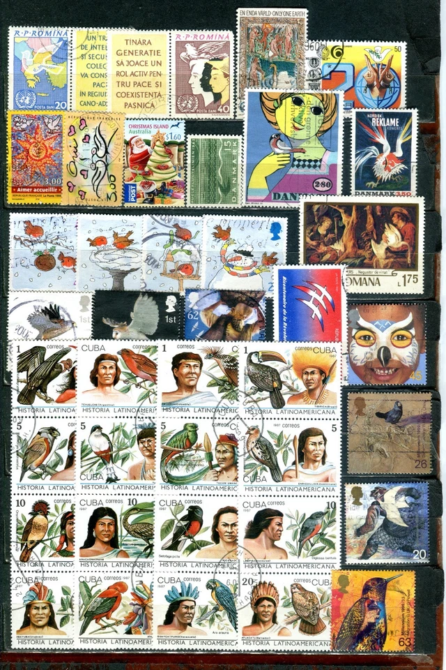 Z_167_2 Birds FAUNA 45二手邮票 — 第 1/1 张图片