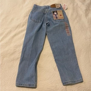 Vintage New Deadstock Sonoma Boys size 28 Husky Relaxed Light Wash 90s Jeans - Picture 1 of 8