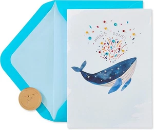 Papyrus Congratulations Card Whale Done 🐋 - Picture 1 of 5