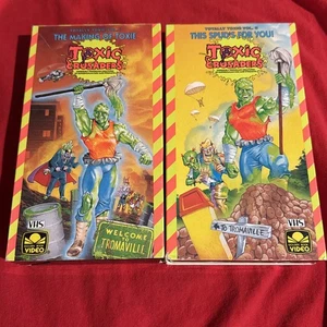Toxic Crusaders Totally Toxic Vol 1+2 The Making of Toxie & The Spud's For You! - Picture 1 of 14