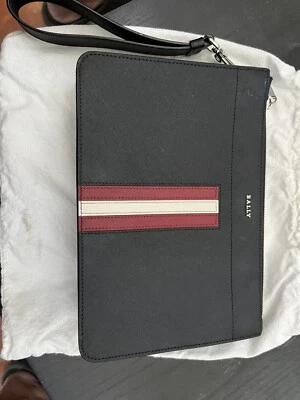 Bally Striped Clutch - Image 1 of 4