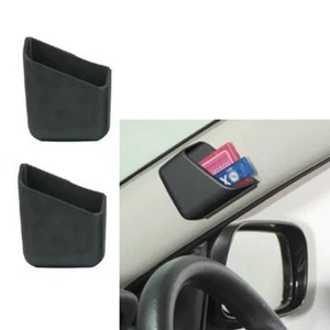 2pcs Car Interior Organizer Storage Bag Box Holder Accessories - Picture 1 of 7