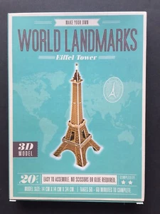 EIFFELTURM Kit, PARIS OLYMPISCHE SPIELE, Frankreich, ikonische Struktur, touristisch, NEU, verpackt - Bild 1 von 12