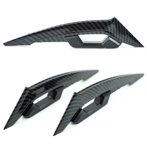 1 Pair Motorcycle Winglets Motorcycle Front Side Spoiler Aerodynamic Wing Se GF - Picture 1 of 12