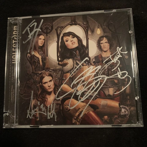 HALESTORM SELF-TITLED CD SIGNED! AUTOGRAPHED! BY ALL 4 MEMBERS Cover