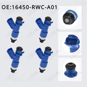 4 Pcs New Fuel Injectors Fits For Honda Acura RDX 410cc B16 B18 K20 K24 Type R~ - Picture 1 of 6