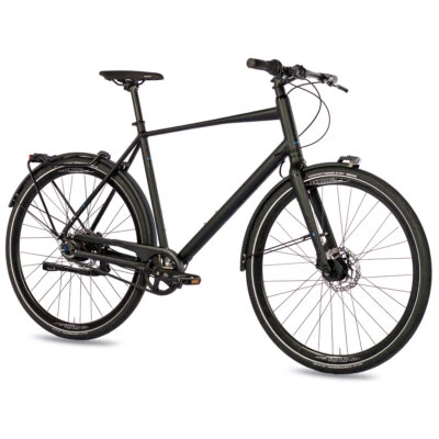 Airtracks Herren Trekking Fahrrad 28 Zoll Citybike UR.2880 Shimano NEXUS 8 Black