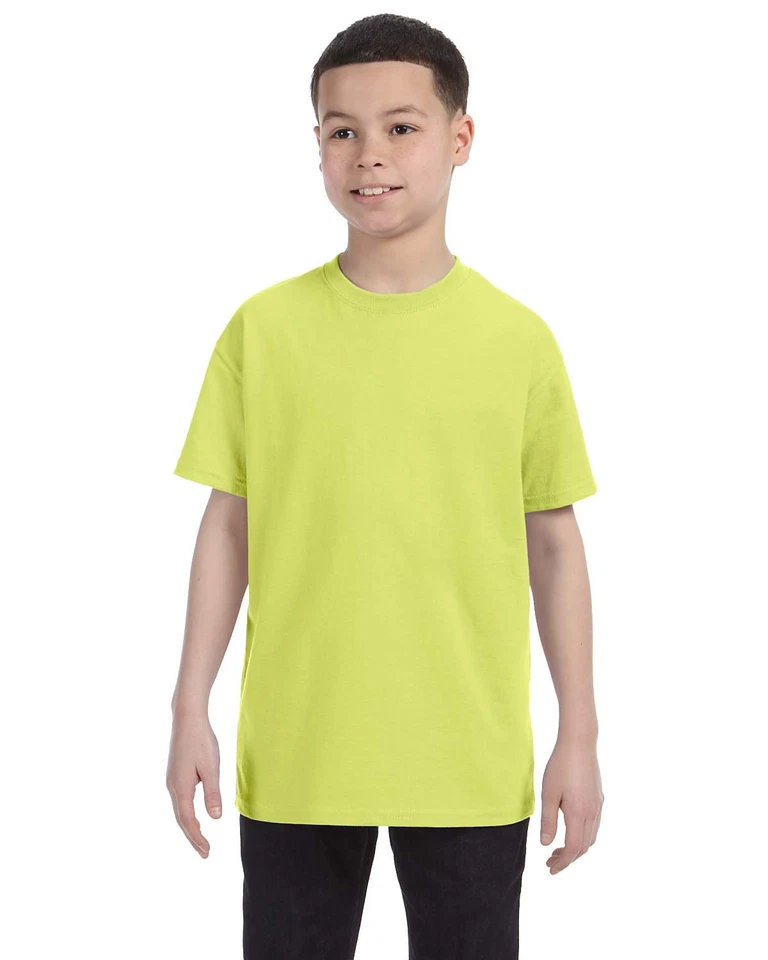 Jerzees Youth 5.6 oz 50/50 Heavyweight Blend Dri-Power T-Shirt M-29B - Image 1 of 1