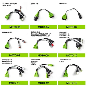 Motorcycle Diagnostic Cable works with JDiag M300 Scanner For Honda yamaha...... - Bild 1 von 14