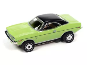 AUTO WORLD THUNDERJET SC390 1970 Barracuda Gran Coupe (green) SLOT CAR - Picture 1 of 2