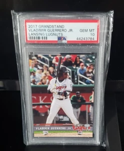 2017 Grandstand Vladimir Guerrero Jr. Landsing Lugnuts PSA 10 - Picture 1 of 2