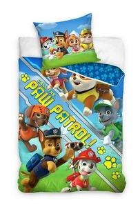 Bettwäsche Paw Patrol 135x200 + 80X80 100% Baumwolle Bettbezug - Bild 1 von 1