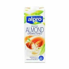 Alpro Unsweetened Almond Milk - Pack of 8