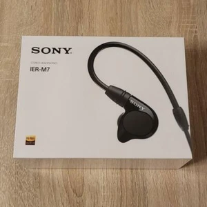 SONY earphone IER-M7 stereo multi BA system high res 4.4mm FROM JAPAN NEW - Picture 1 of 2