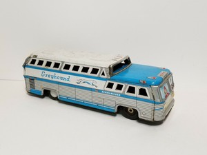 tin toy greyhound bus
