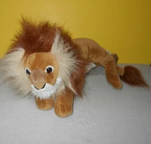 15" Disney Plush Worldwide Conservation Stuffed Toy Mane King Jungle Animal Lion - Picture 1 of 2