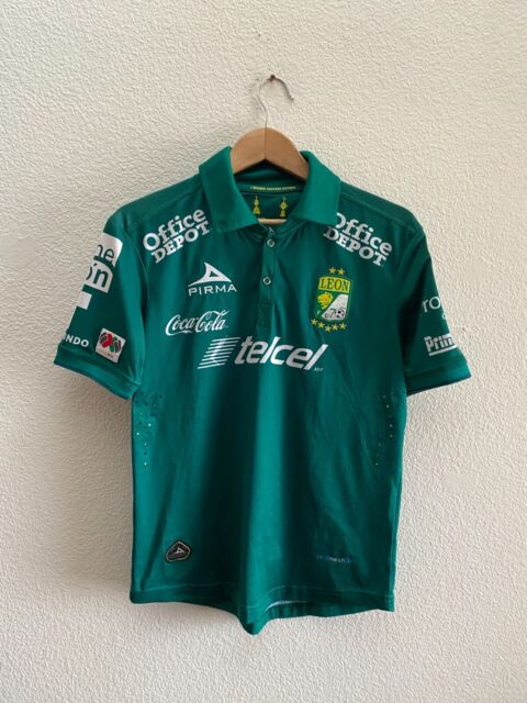 VTG Club Leon FC Futbol Soccer Mexico Liga MX Green Jersey Men's SMALL