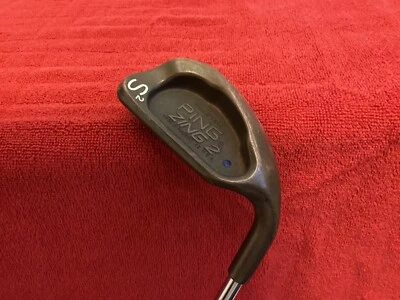 Ping Zing 2 Blue Dot BeCu S2 Sand Wedge Steel Shaft RH 35.50" - Image 1 of 4