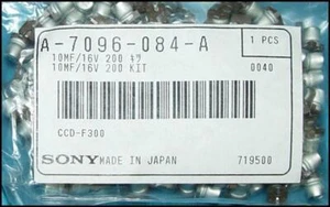 1 PC A-7096-084-A NUEVO Y GENUINO Sony SMD Condensador Kit 10uf 16VDC X200 PC - Imagen 1 de 1