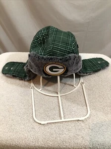 Sombrero forrado de piel sintética a cuadros New Era NFL Green Bay Packers - adulto talla única - Imagen 1 de 5
