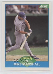 1989 Score Mike Marshall #186