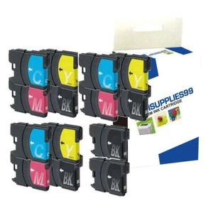 LOT Ink set fits Brother LC61 MFC-5895CW MFC-J270W MFC-290C Printer - Picture 1 of 7