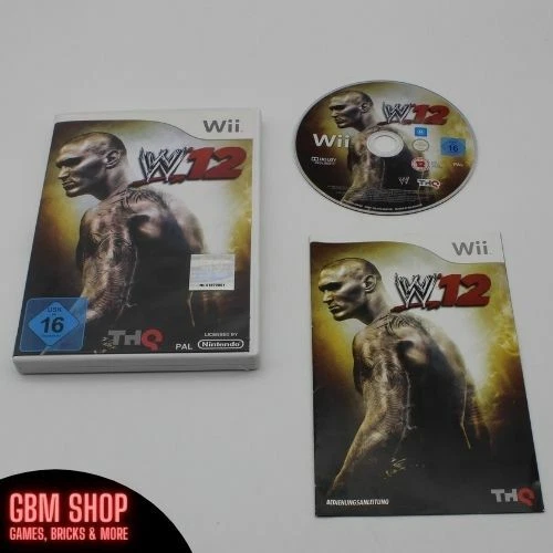 Nintendo Wii Spiel | WWE 12 | PAL - Bild 1 von 1