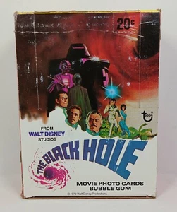 Topps (1979) THE BLACK HOLE Trading Card Box 36 Sealed Packs Vtg Disney Movie - Picture 1 of 8